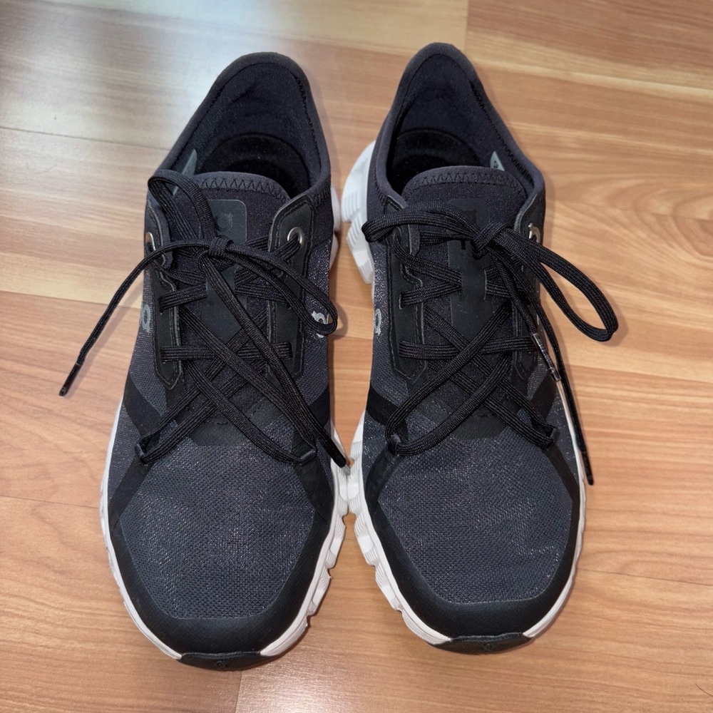 On Cloud X 3 AD Black Mesh Ultra Lightweight Athletic Running Sneakers Size 7 - Picture 8 of 16